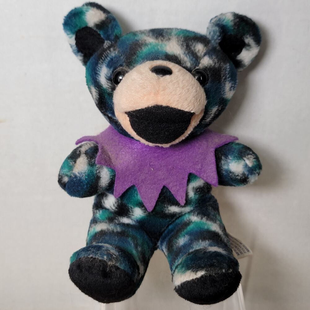 VINTAGE 1998 Liquid Blue Grateful Dead Bean Bear "Ripple"
